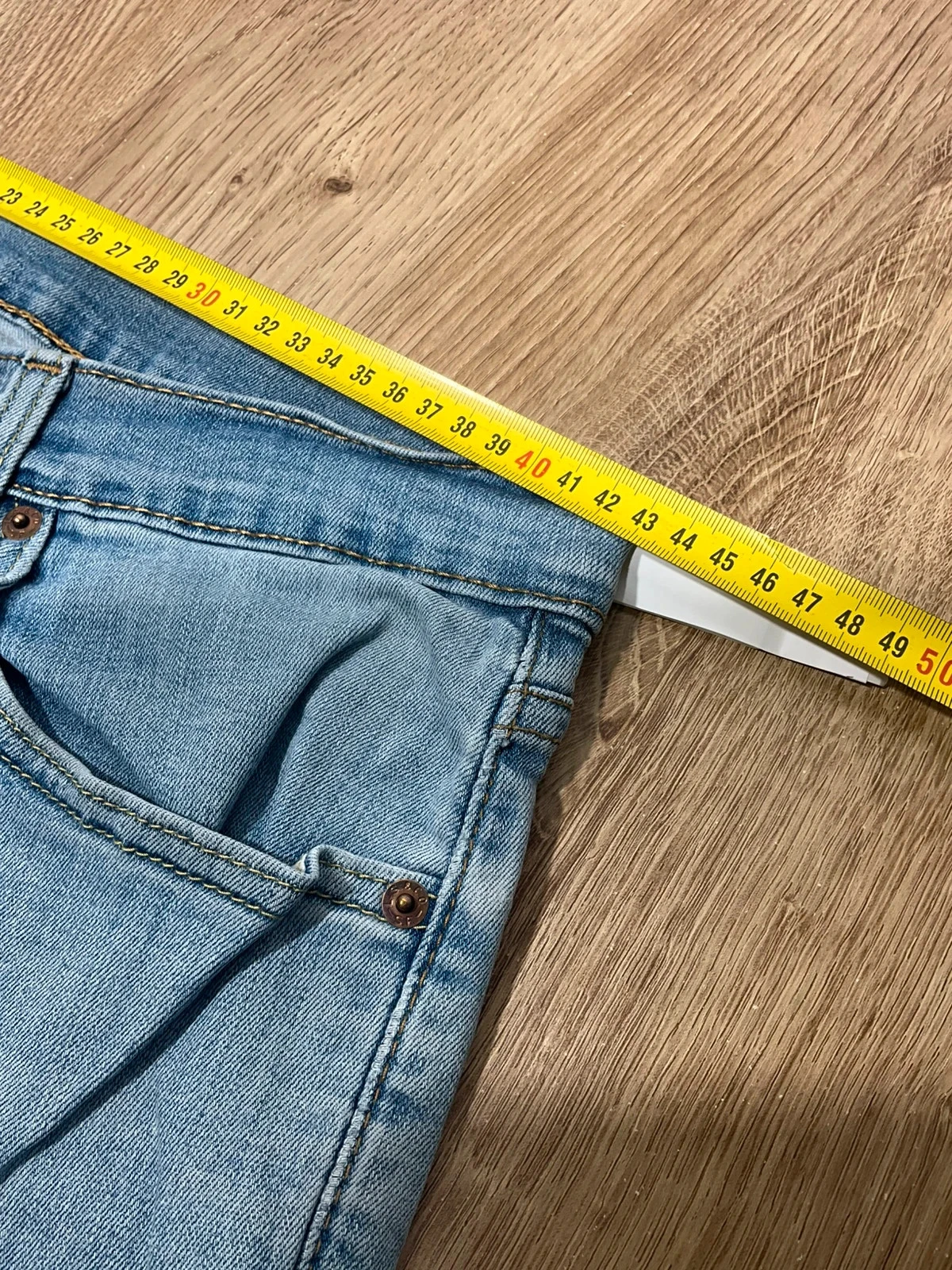 Jean Levi's 541 W36 L32 Athletic Taper Délavé Clair  Lvh 182 – photo 13